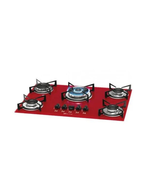 COCINA FISCHER COOKTOP ANAFE 5H. TRIPLE LLAMA (1743-15738)