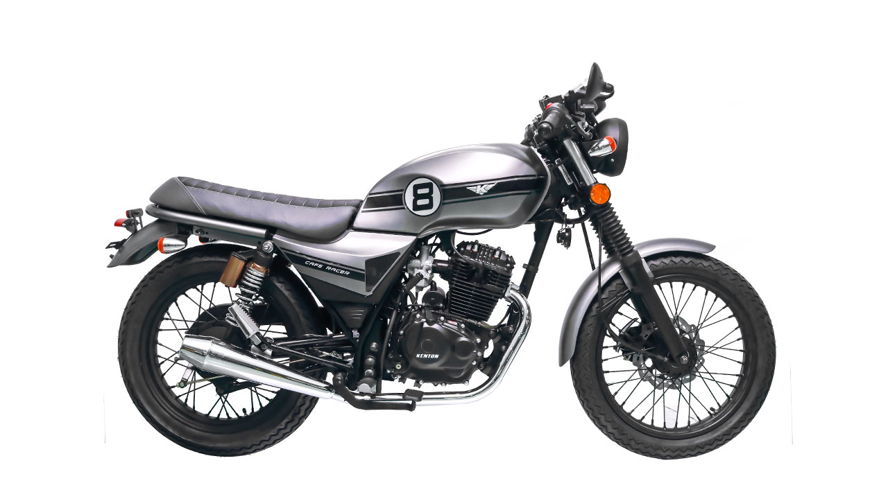 MOTO KENTON CAFÉ RACER 150CC. A CADENITA