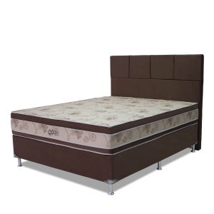 CAMA SOMMIER ABBA VENEZA SHOW 1,60 X 2,00 METROS