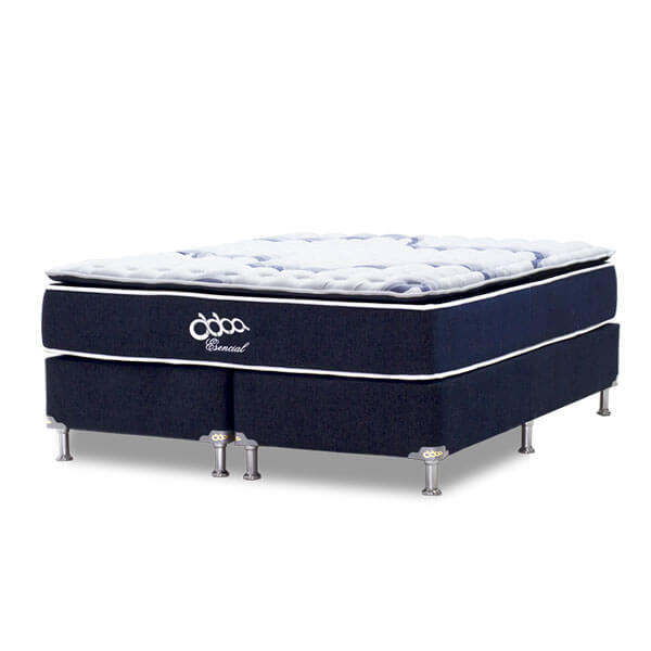 CAMA ABBA ESSENCIAL 1,60 METROS BASE + COLCHÓN 