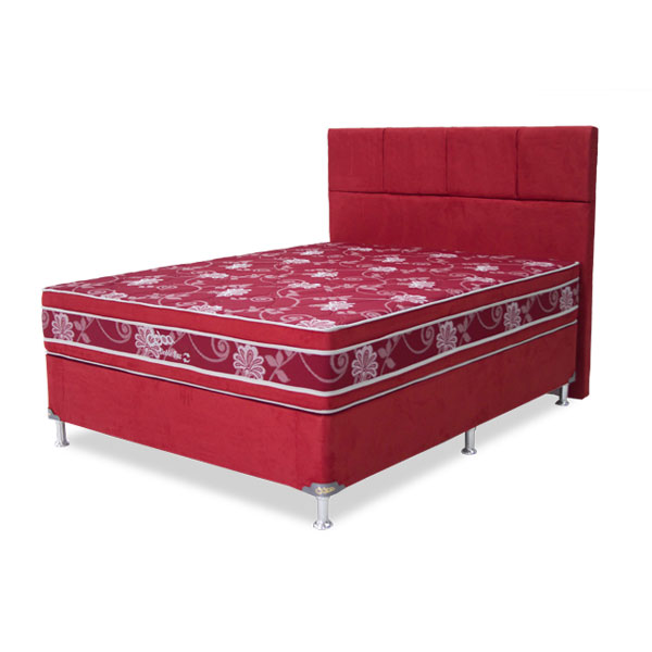 CAMA SOMMIER ABBA VENEZA SHOW 1,60 X 2,00 METROS